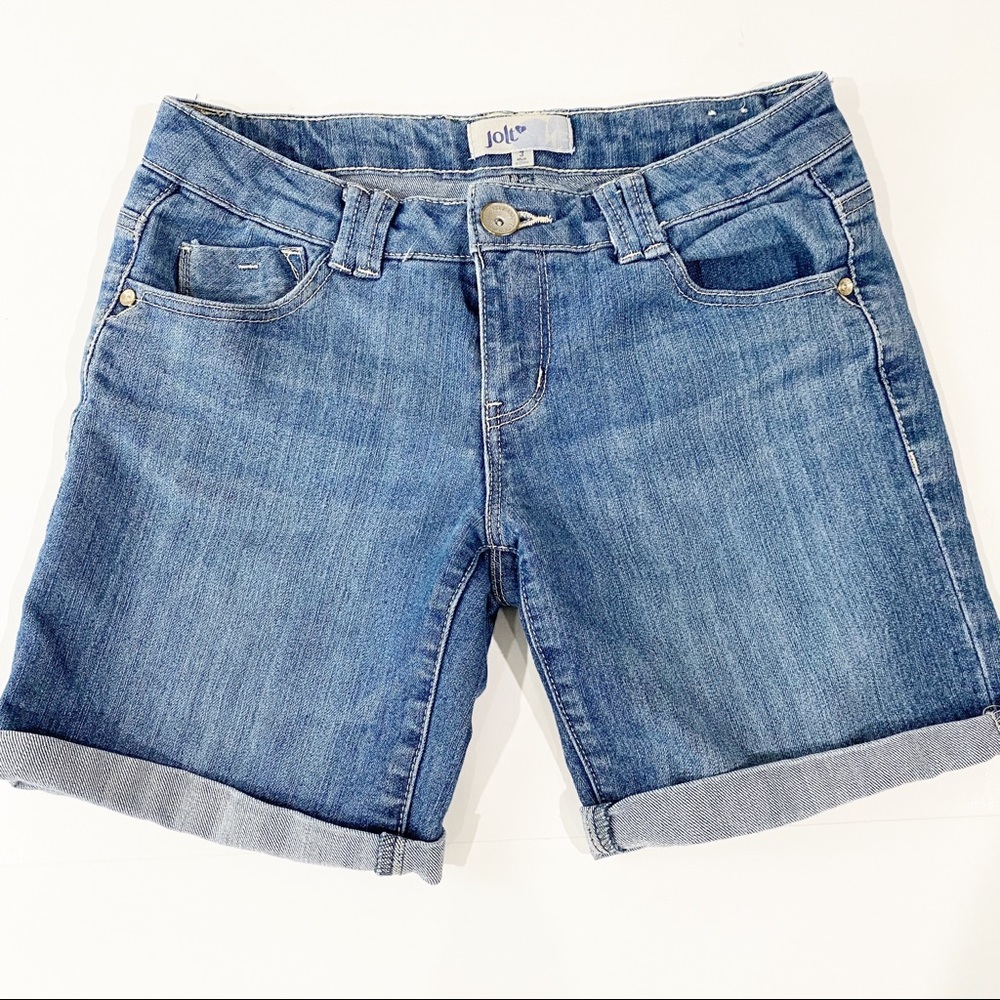 COPY - Jolt Bermuda Jean Shorts Light Wash Size 3